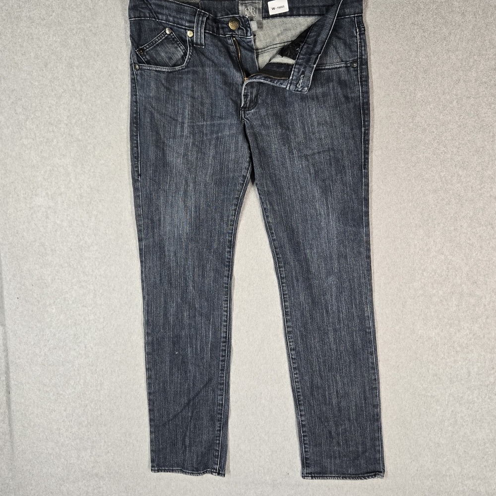 Rock & Republic Men Jeans 34X32 Gray Denim  30" Inseam